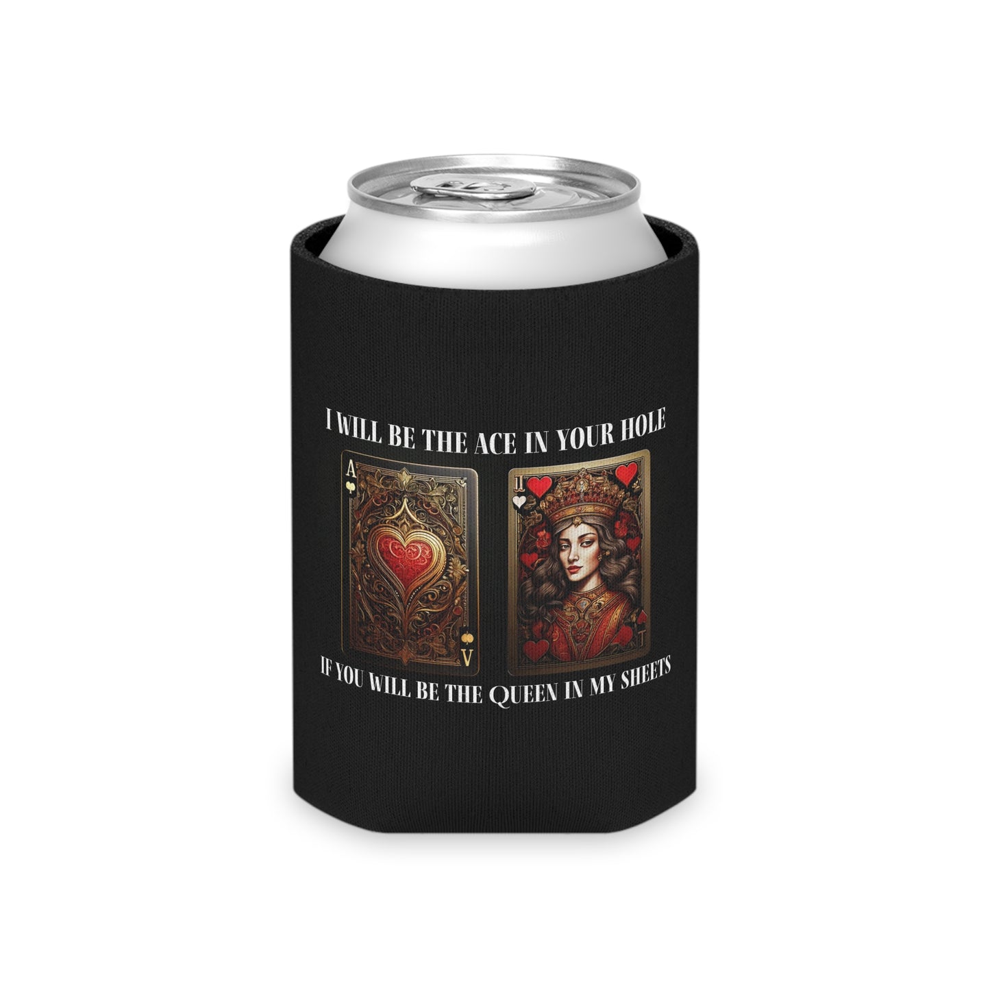 Romantic Can Cooler Koozie Fun Drink Sleeve Party Accessory Unique Gift Bachelorette Celebrations Birthday Anniversary