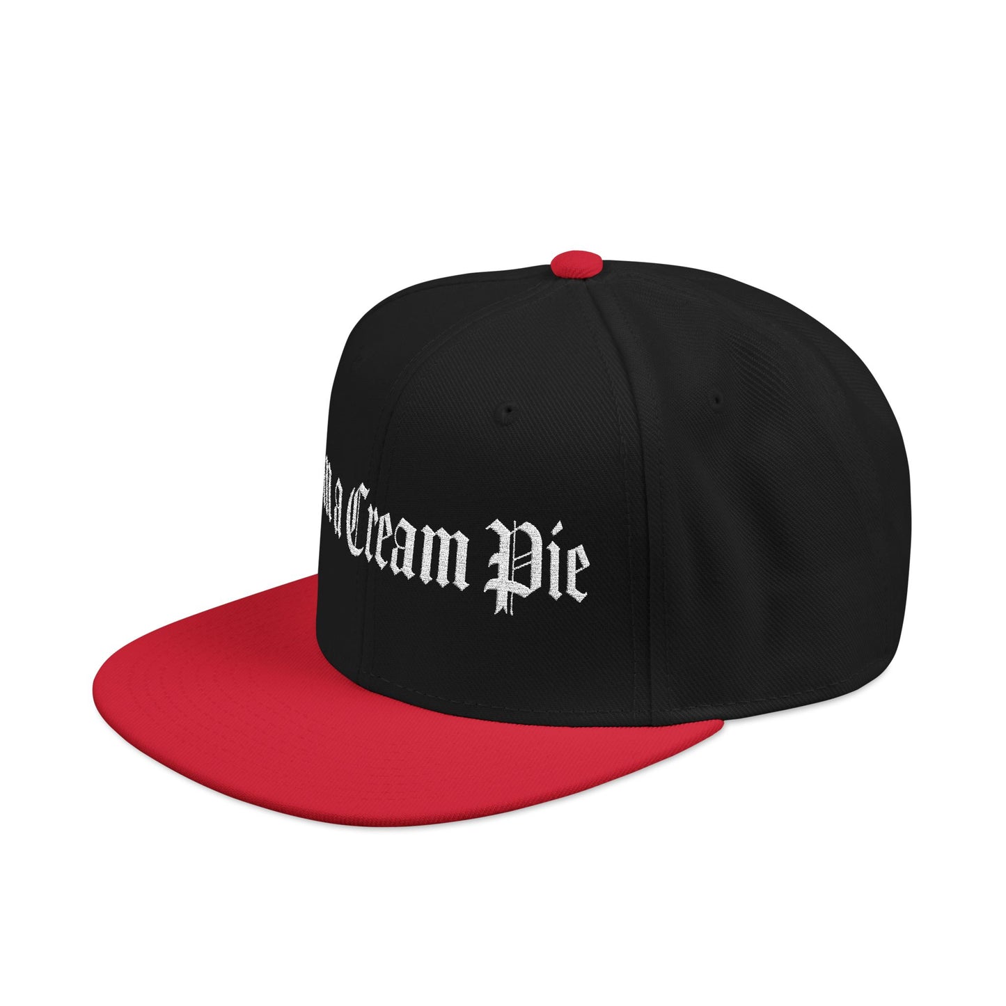 Sexy Fun Cream Pie Embroidered Snapback Hat Quirky Trendy Individuals Perfect for Casual Outings Gifts for Birthday Parties Bachelorette