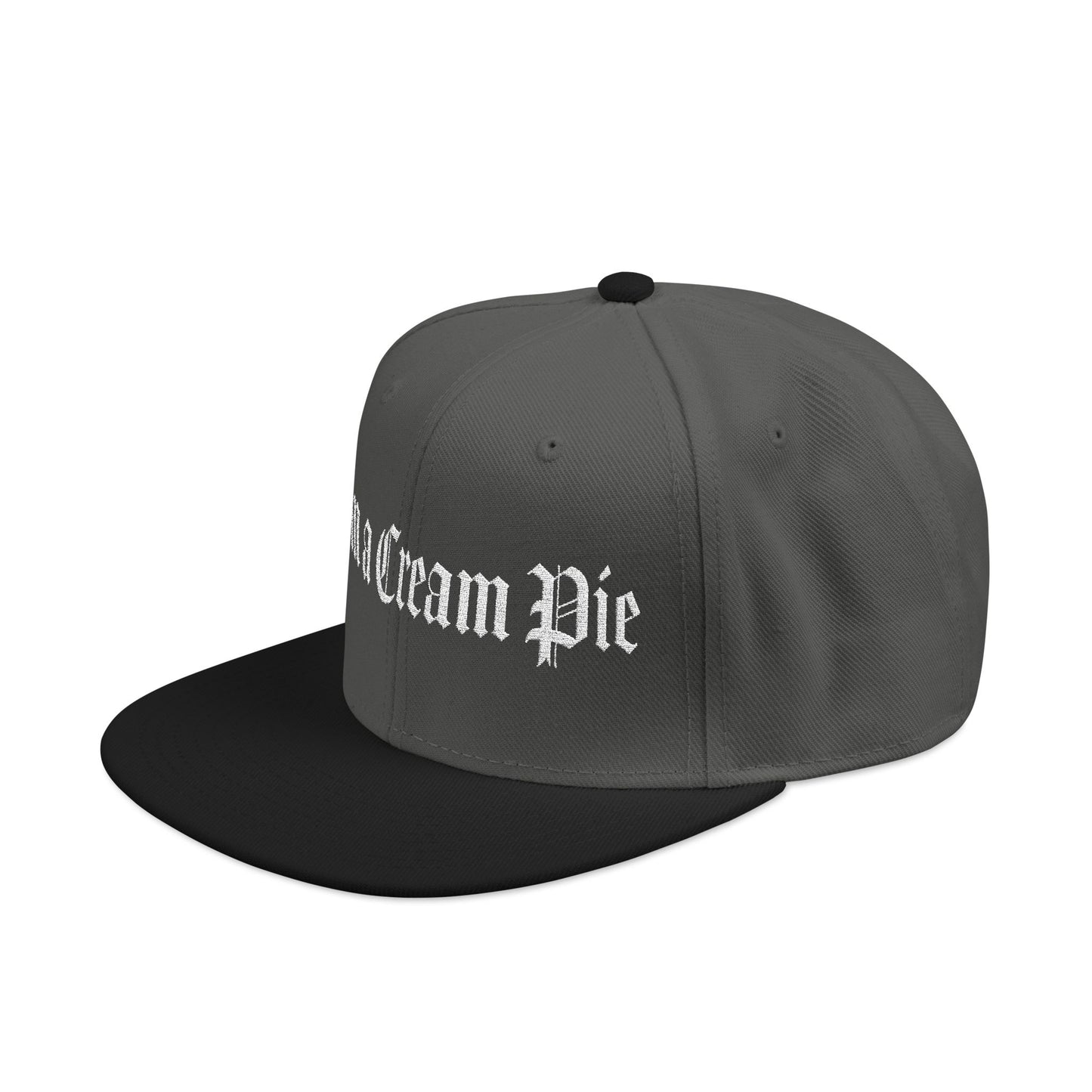 Sexy Fun Cream Pie Embroidered Snapback Hat Quirky Trendy Individuals Perfect for Casual Outings Gifts for Birthday Parties Bachelorette