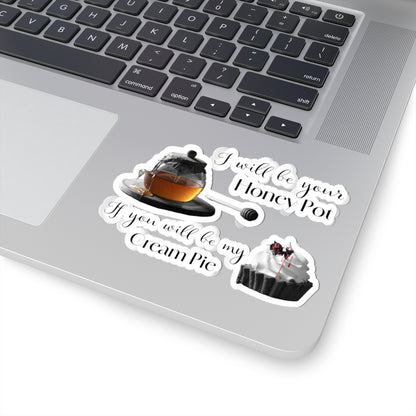 Sexy Sticker Romantic Fun Kiss-Cut Vinyl Sticker Valentines Day For Her Birthday Unique Gift