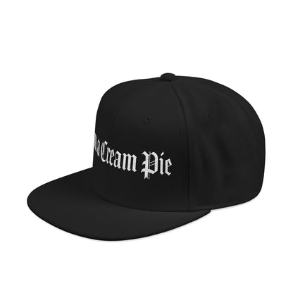 Sexy Fun Cream Pie Embroidered Snapback Hat Quirky Trendy Individuals Perfect for Casual Outings Gifts for Birthday Parties Bachelorette