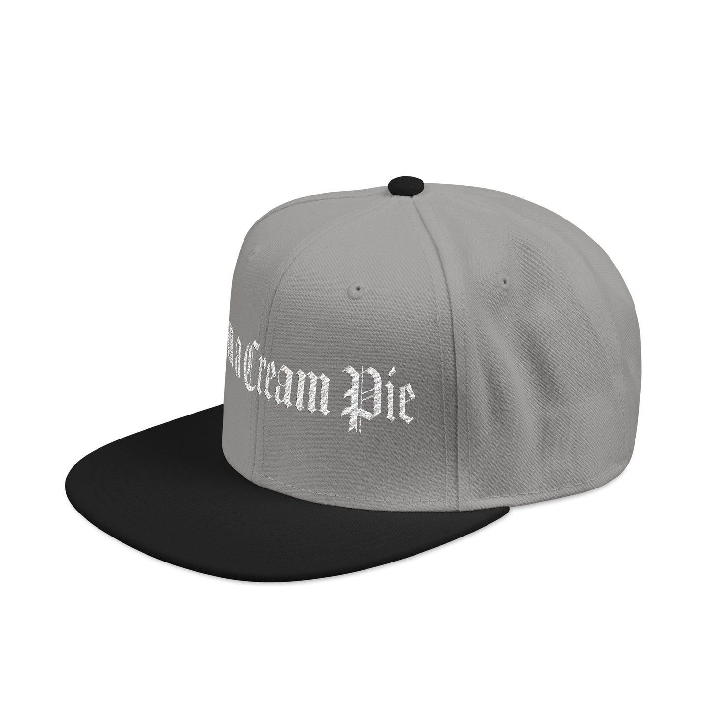 Sexy Fun Cream Pie Embroidered Snapback Hat Quirky Trendy Individuals Perfect for Casual Outings Gifts for Birthday Parties Bachelorette