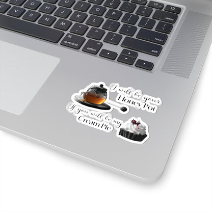 Sexy Sticker Romantic Fun Kiss-Cut Vinyl Sticker Valentines Day For Her Birthday Unique Gift