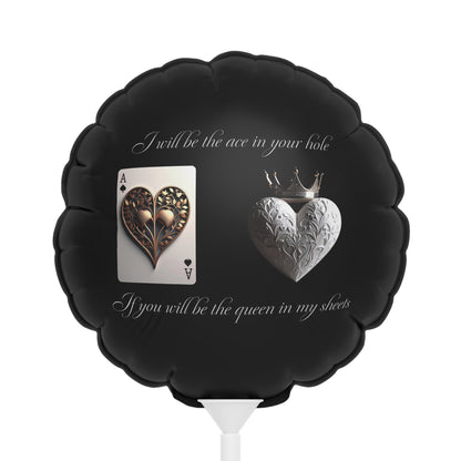 Heart-Shaped and Round Balloon Perfect for Romantic Celebrations, Wedding Decor, Anniversary, Love Notes, Valentine's Day, Party Decor