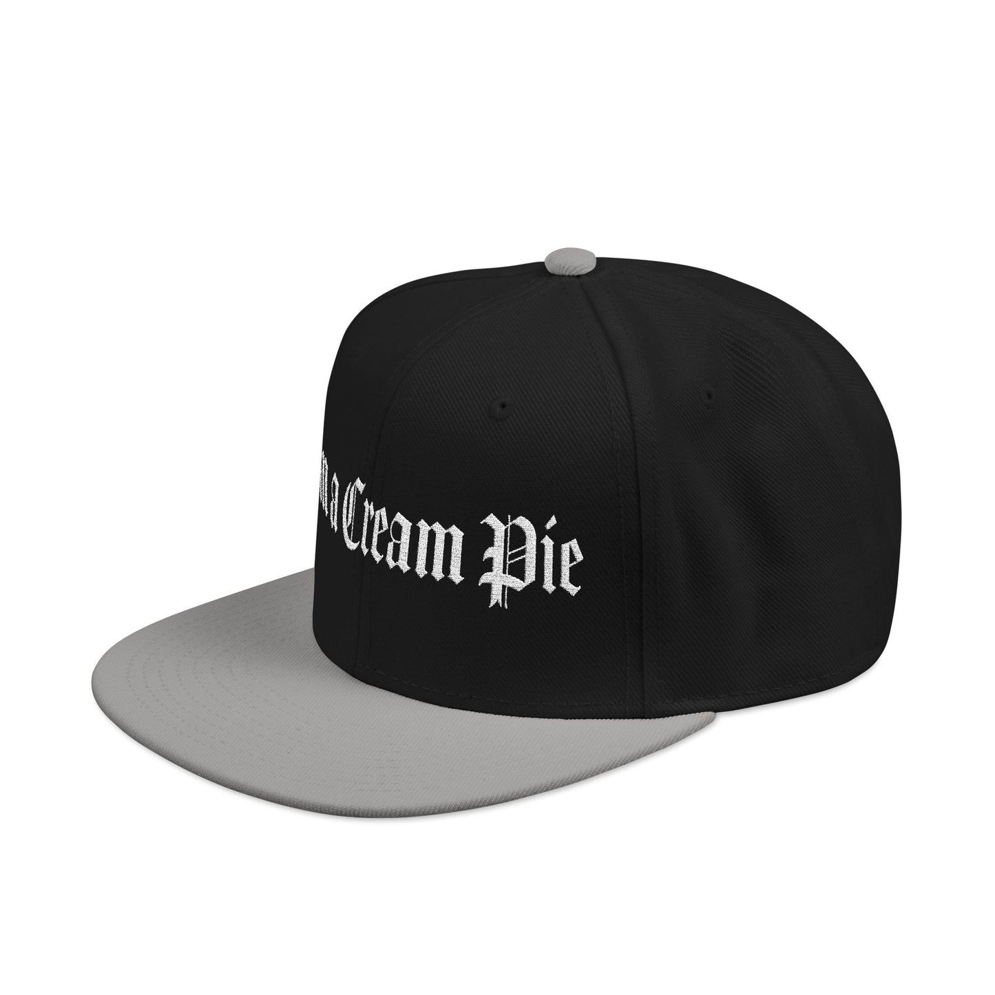 Sexy Fun Cream Pie Embroidered Snapback Hat Quirky Trendy Individuals Perfect for Casual Outings Gifts for Birthday Parties Bachelorette