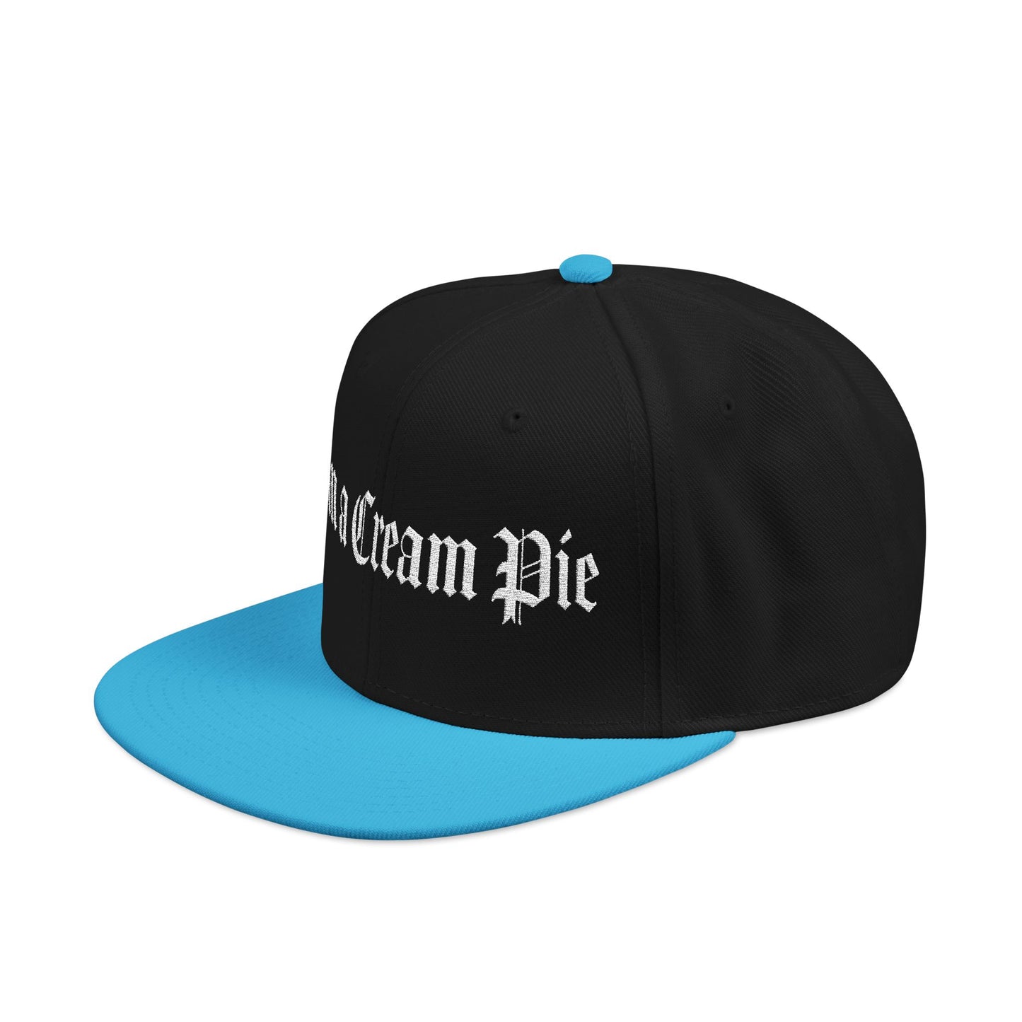 Sexy Fun Cream Pie Embroidered Snapback Hat Quirky Trendy Individuals Perfect for Casual Outings Gifts for Birthday Parties Bachelorette