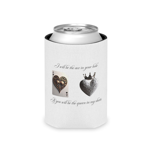 Sexy Romantic Can Cooler Koozie Fun Drink Sleeve Party Accessory Unique Gift Bachelorette Celebrations Birthday Anniversary
