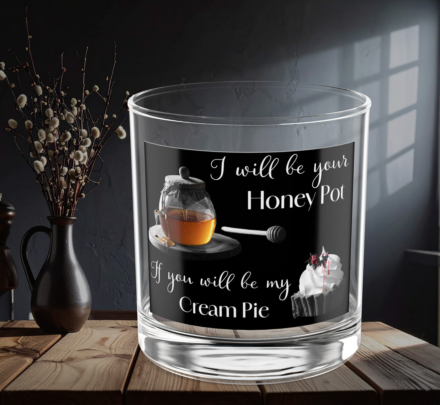 Sexy Whiskey Cocktail Rocks Glass Gifts for Her Romantic Gift Fun Gift Valentines Gift Unique Holiday Gift Bachelorette Fun Gift