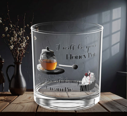 Sexy Whiskey Cocktail Rocks Glass Gifts for Her Romantic Gift Fun Gift Valentines Gift Unique Holiday Gift Bachelorette Fun Gift